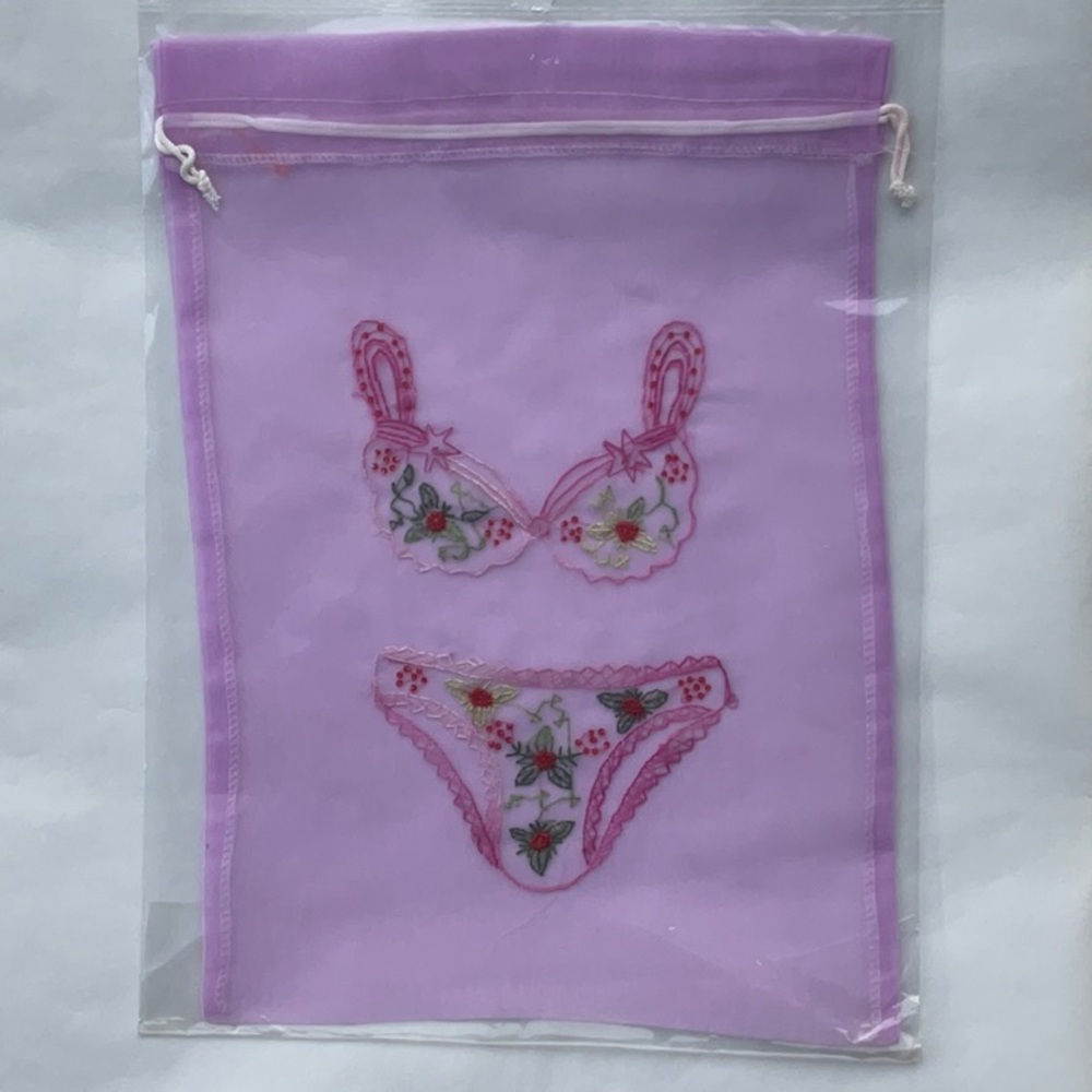 New Vintage Style Cloth Lingere / Shoe Bag